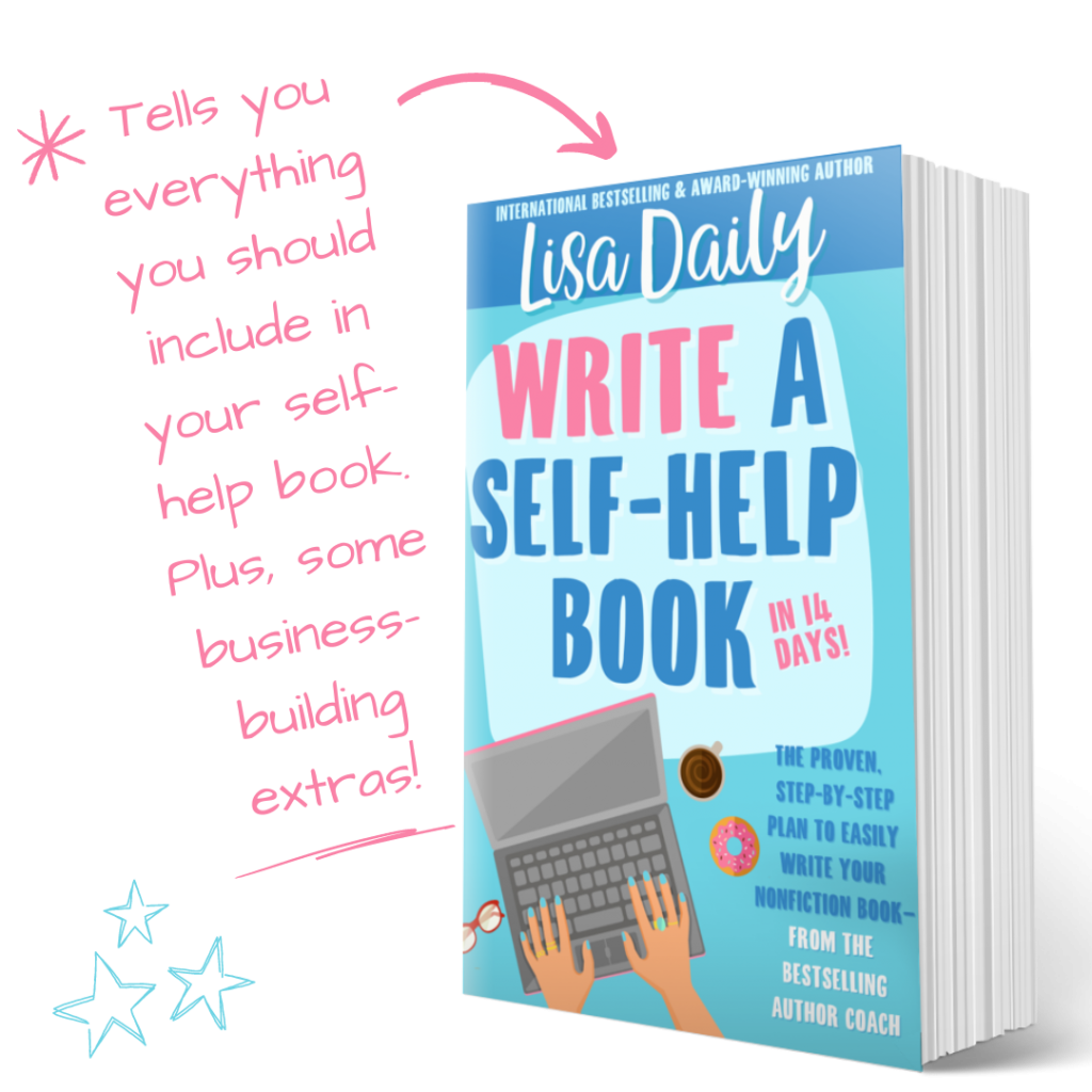 Write a self-help book in 14 days by Lisa Daily